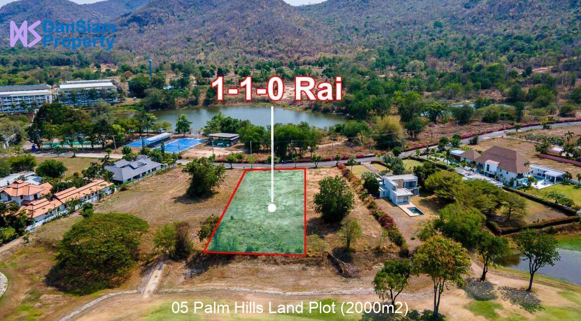 05 Palm Hills Land Plot (2000m2)