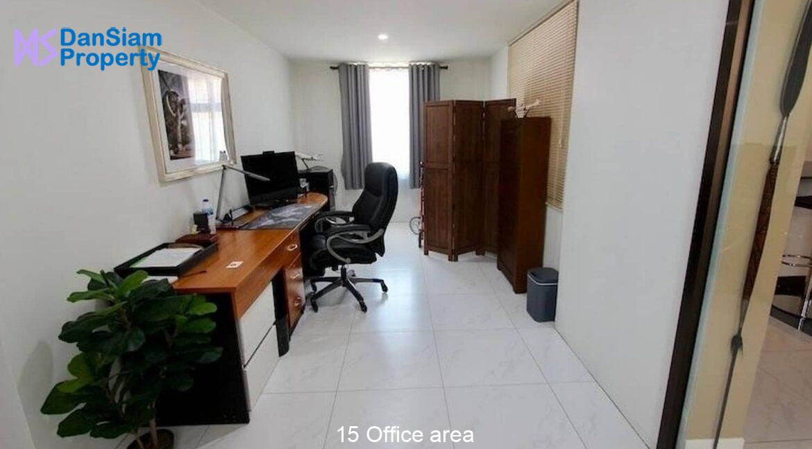 15 Office area