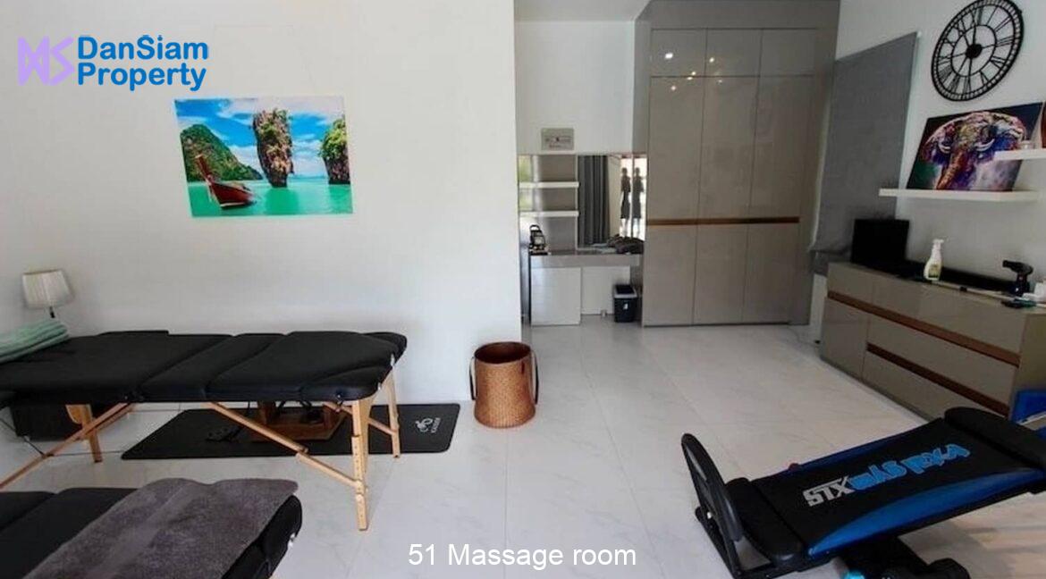 51 Massage room