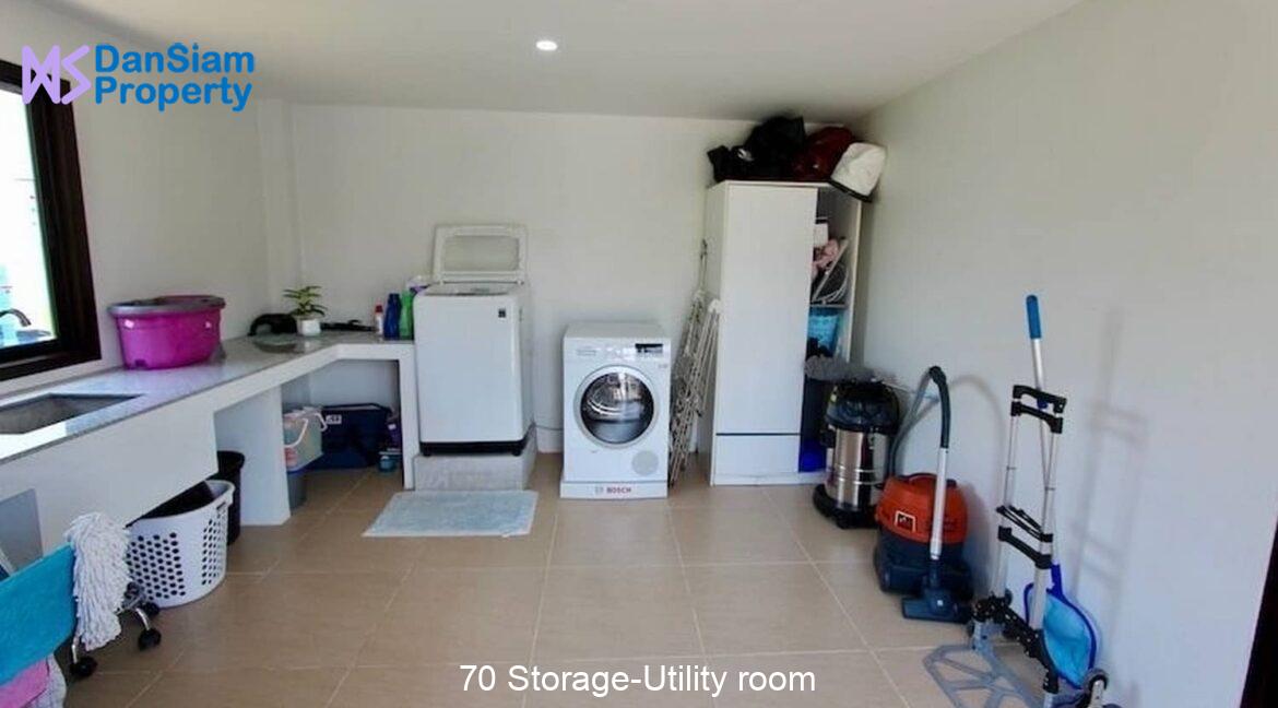 70 Storage-Utility room