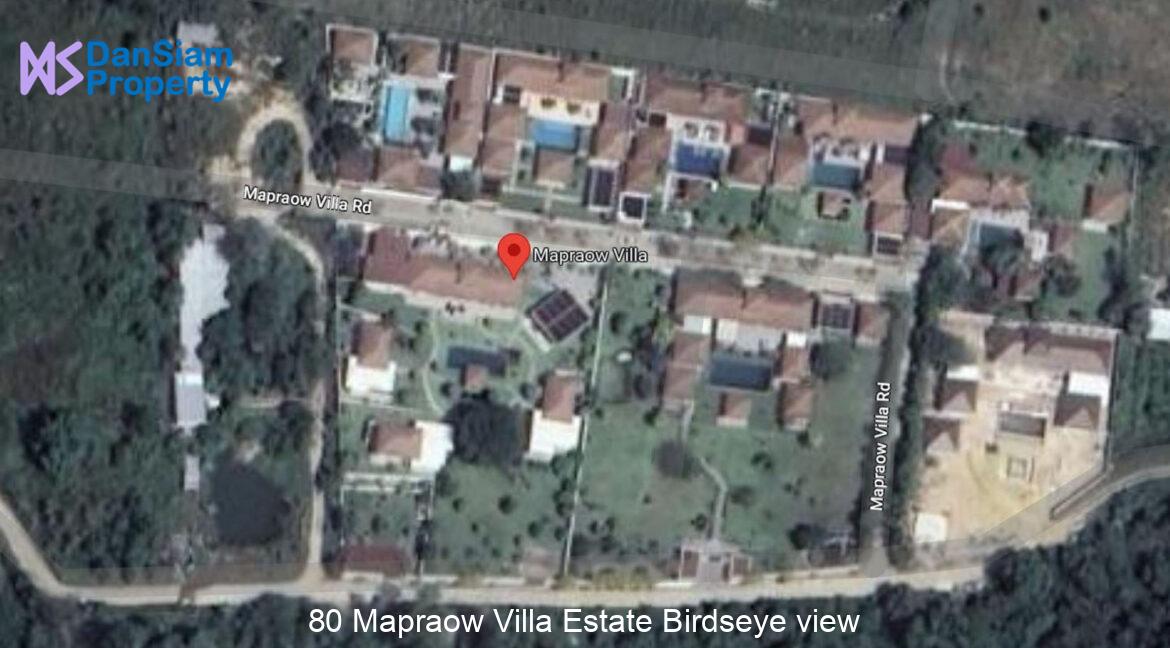 80 Mapraow Villa Estate Birdseye view