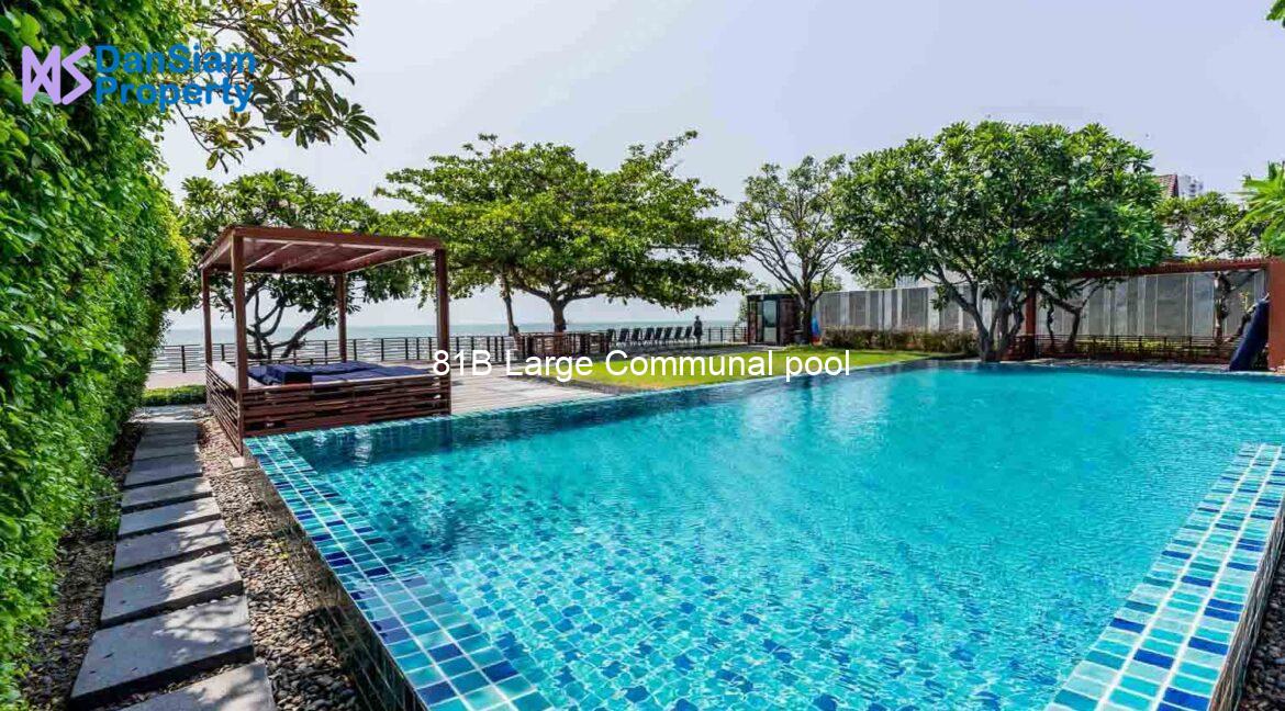 81B Large Communal pool