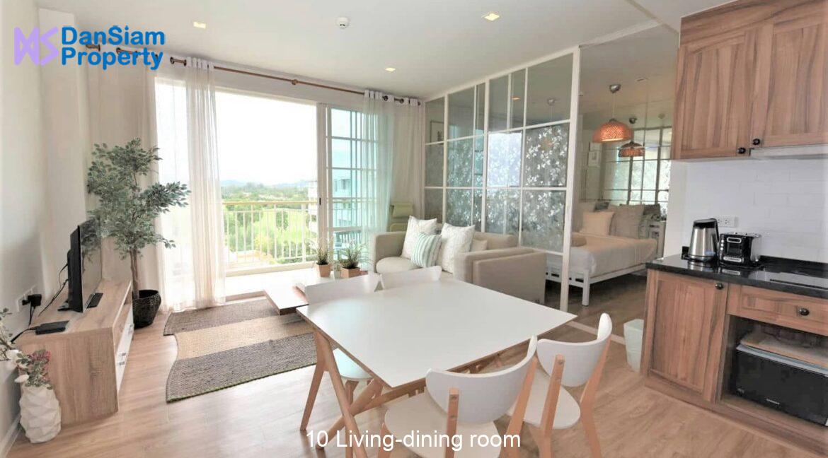 10 Living-dining room