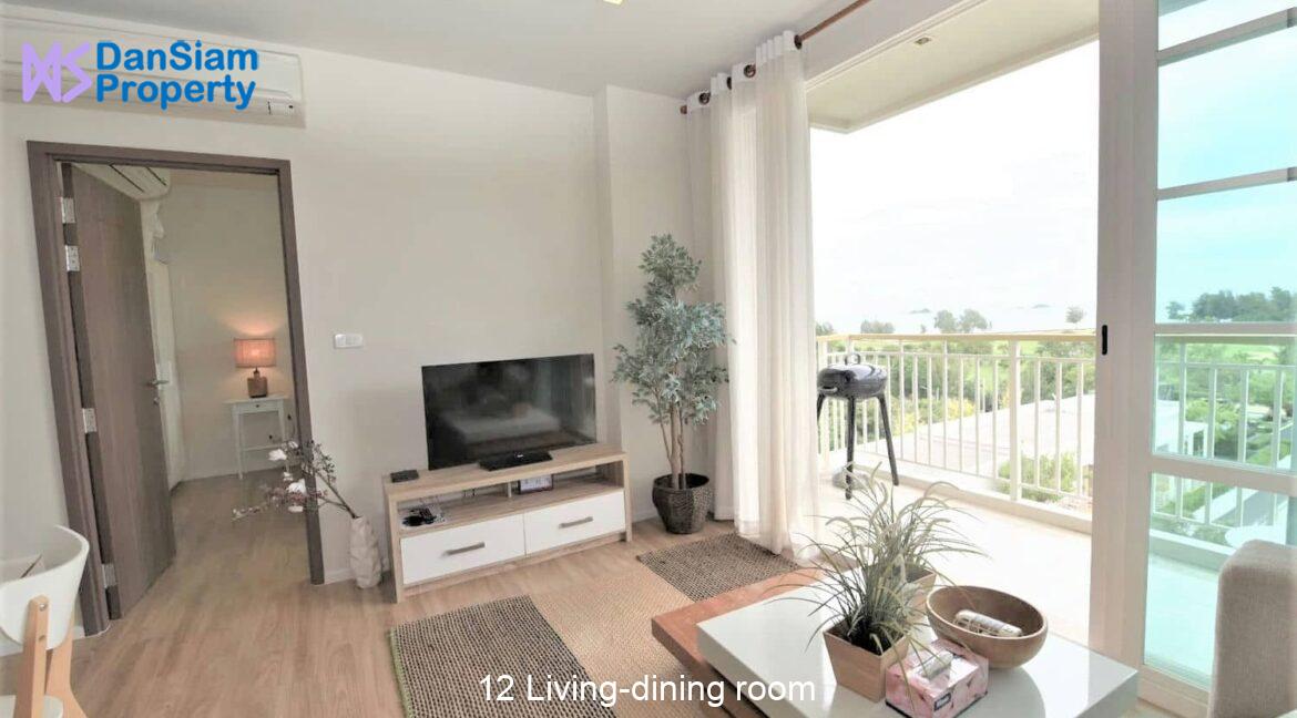 12 Living-dining room