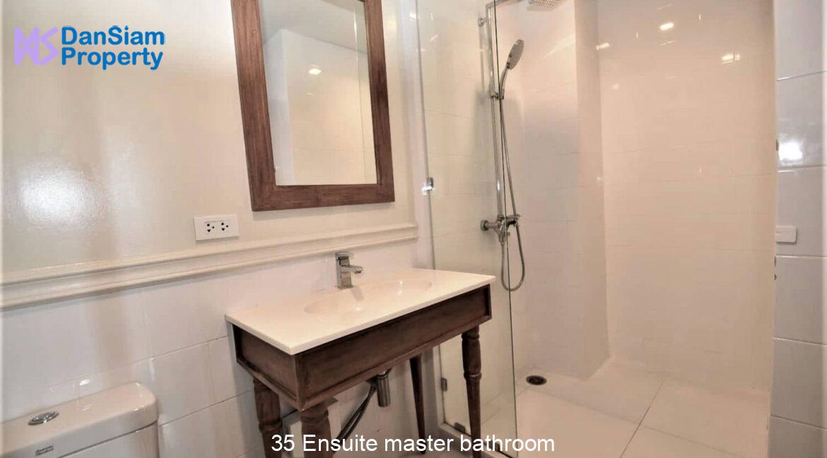 35 Ensuite master bathroom