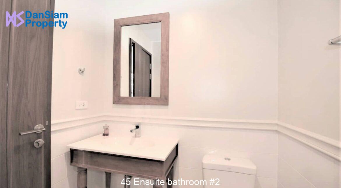 45 Ensuite bathroom #2