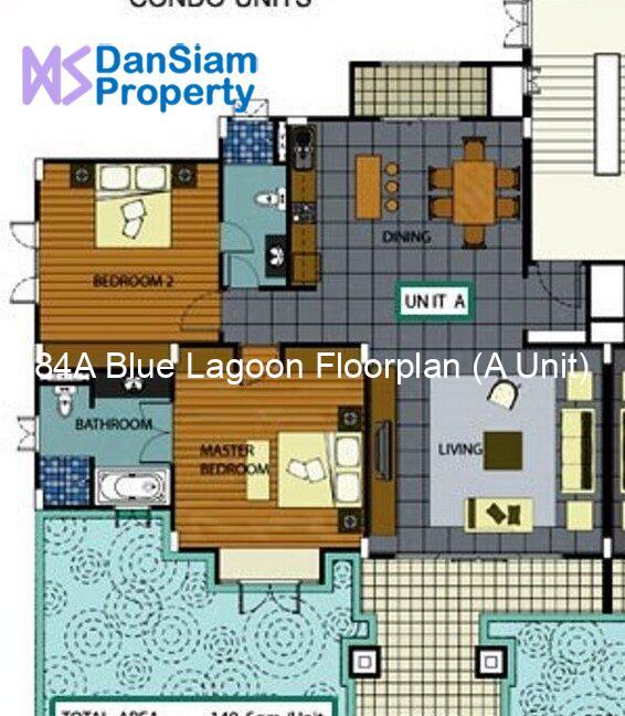 84A Blue Lagoon Floorplan (A Unit)