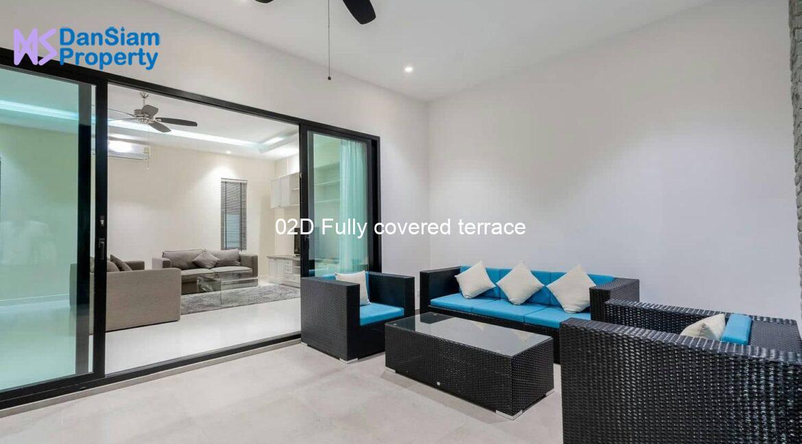 02D Fully covered terrace