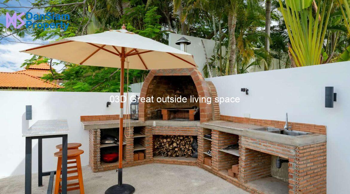 03D Great outside living space