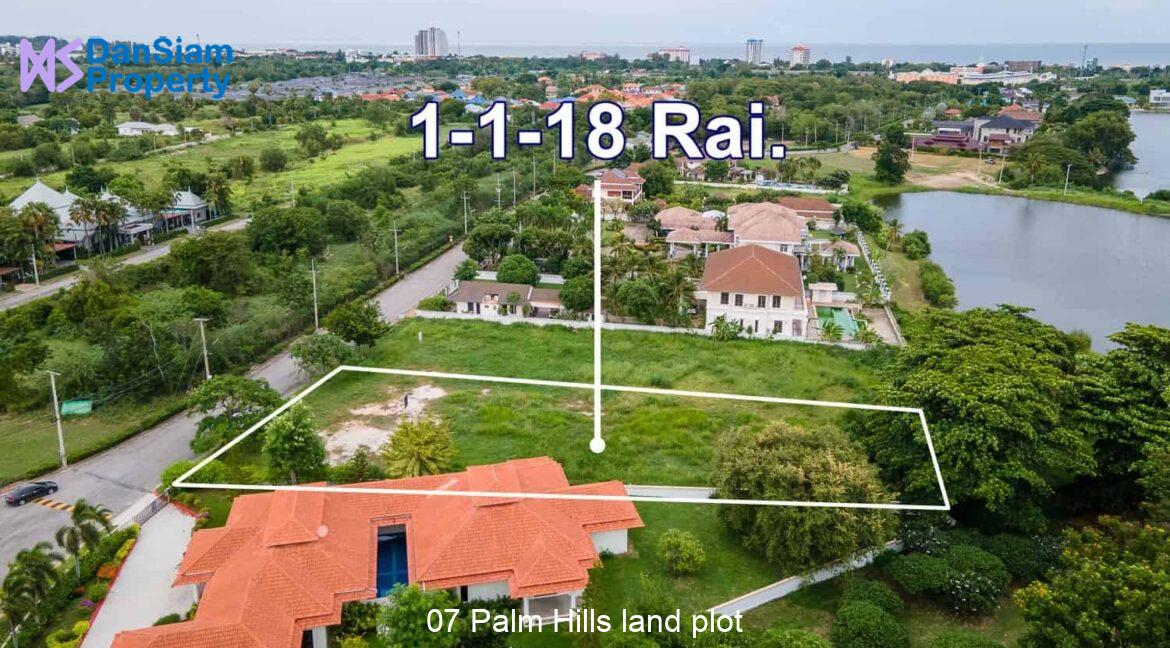 07 Palm Hills land plot