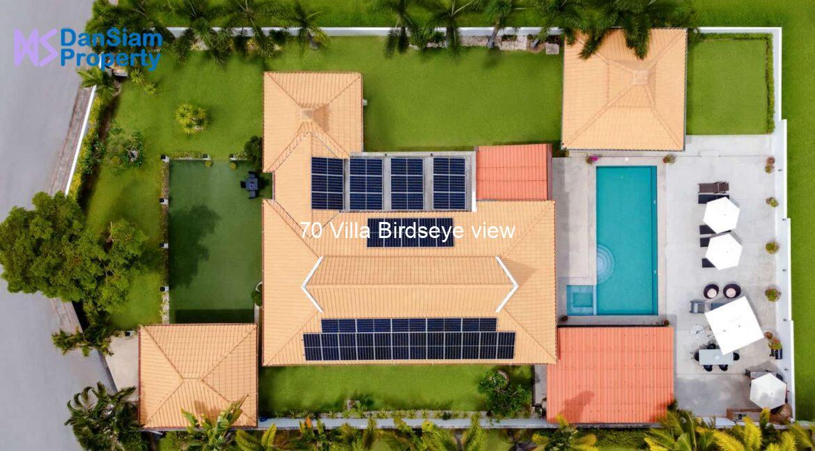 70 Villa Birdseye view