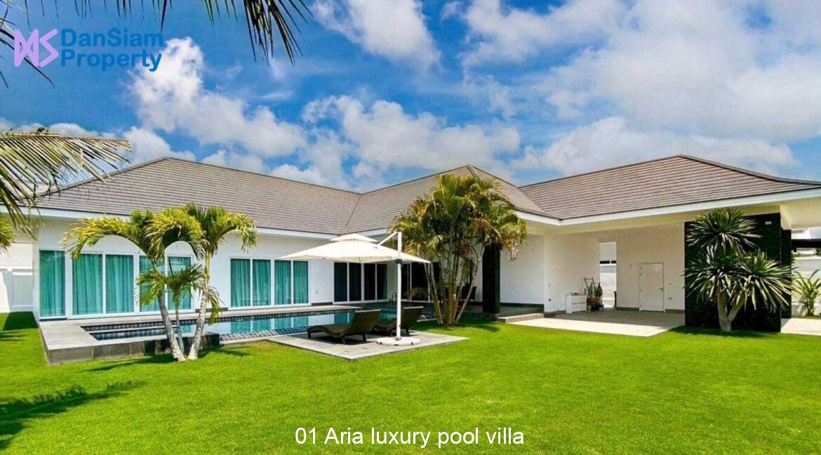 01 Aria luxury pool villa