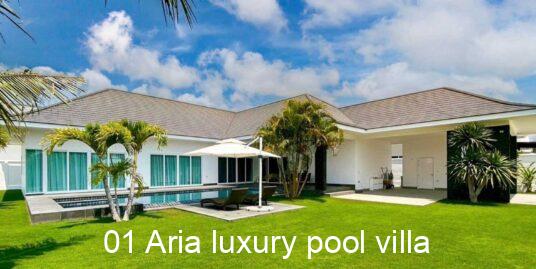 Luxury 4-Bedroom Pool Villa in Hua Hin at Aria Estate