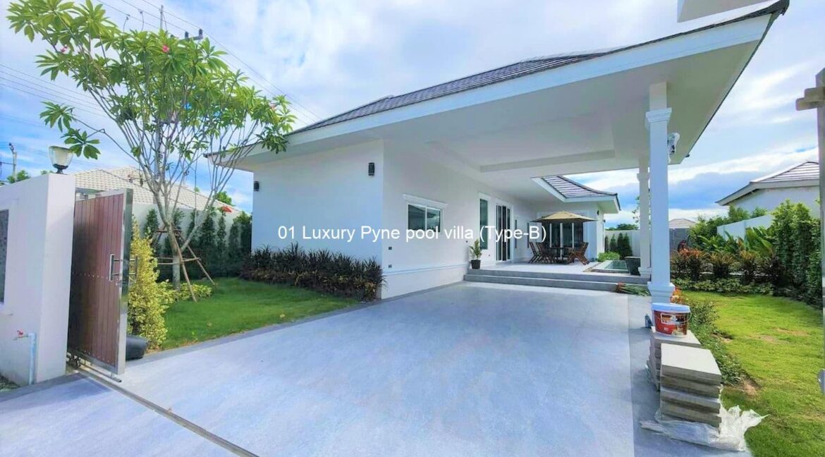 01 Luxury Pyne pool villa (Type-B)