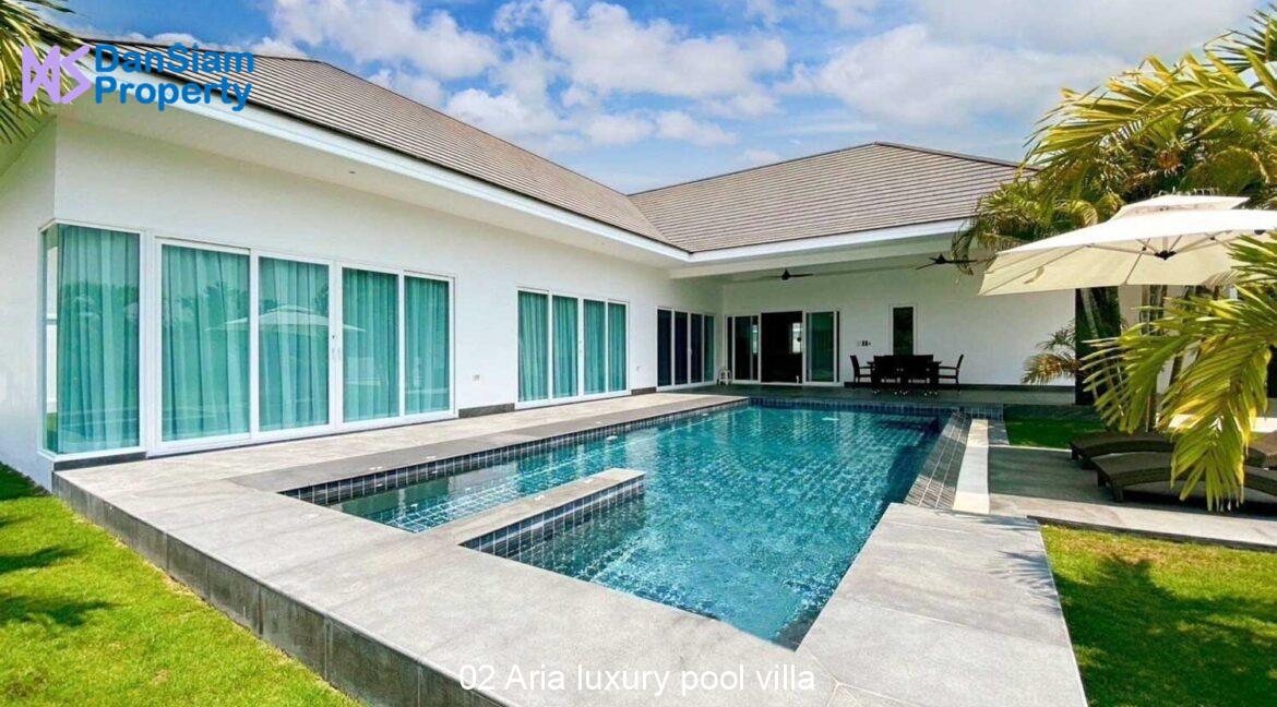 02 Aria luxury pool villa