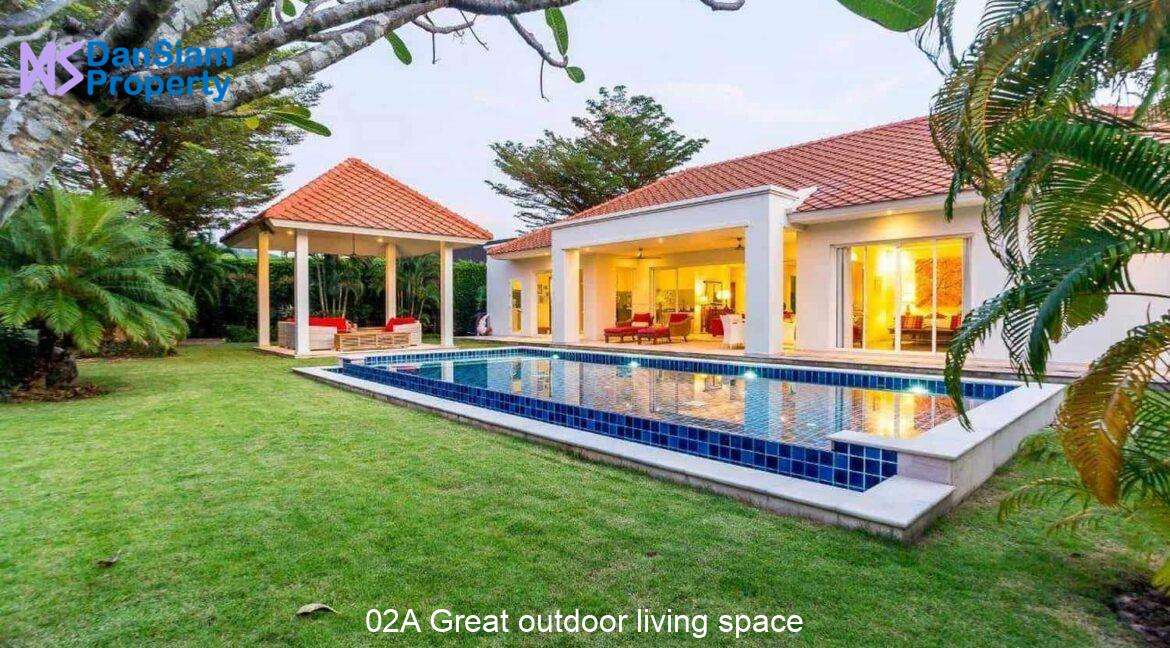 02A Great outdoor living space