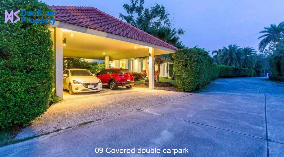 09 Covered double carpark