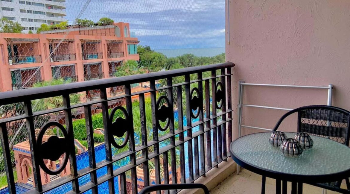 15 Balcony with view