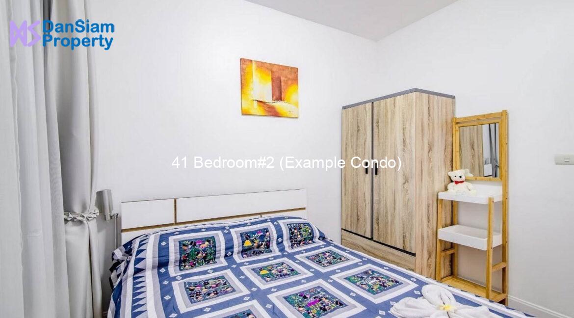 41 Bedroom#2 (Example Condo)
