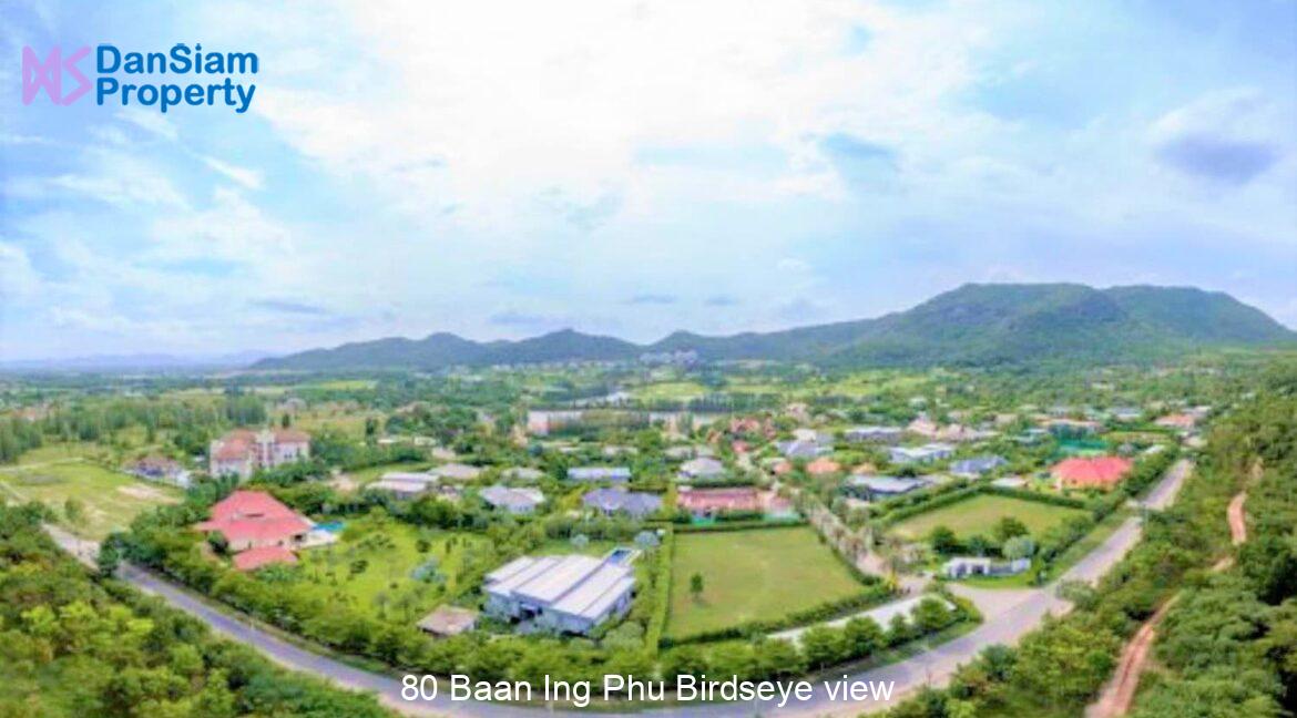 80 Baan Ing Phu Birdseye view