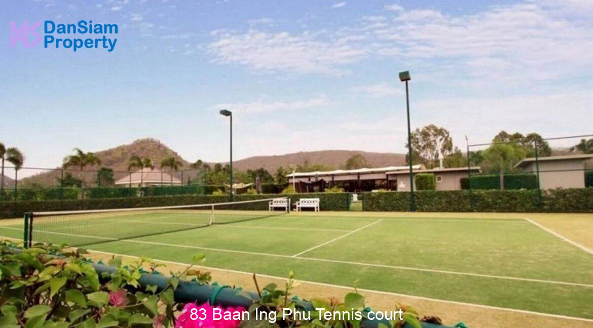 83 Baan Ing Phu Tennis court