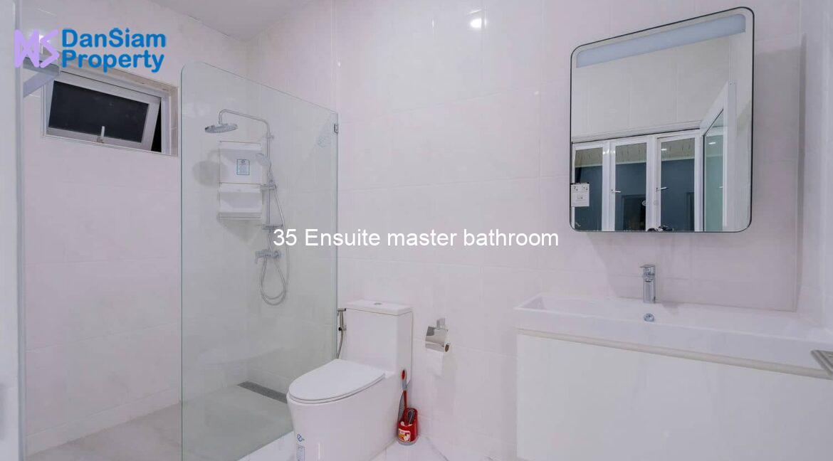 35 Ensuite master bathroom