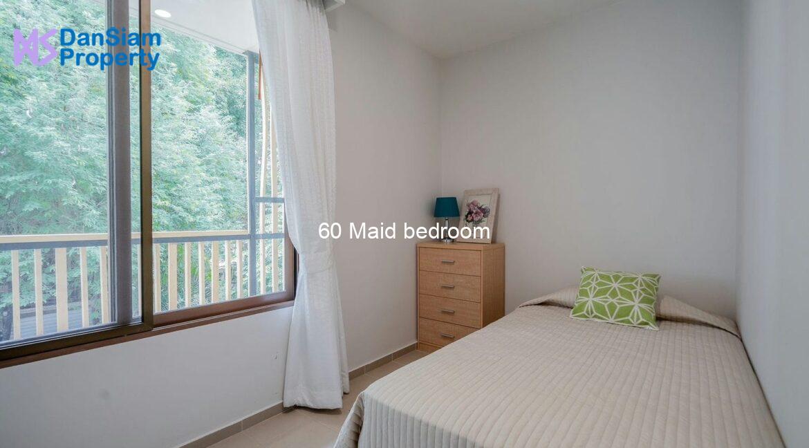 60 Maid bedroom