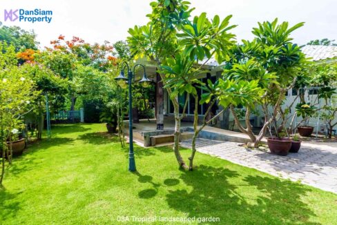 03A Tropical landscaped garden