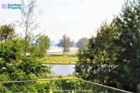16 Balcony view to Golf course
