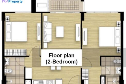 70 Floorplan (2-Bedroom)