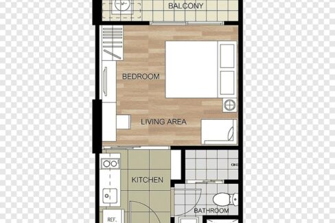 72 Condo Floorplan (Studio)
