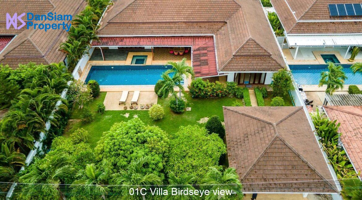 01C Villa Birdseye view