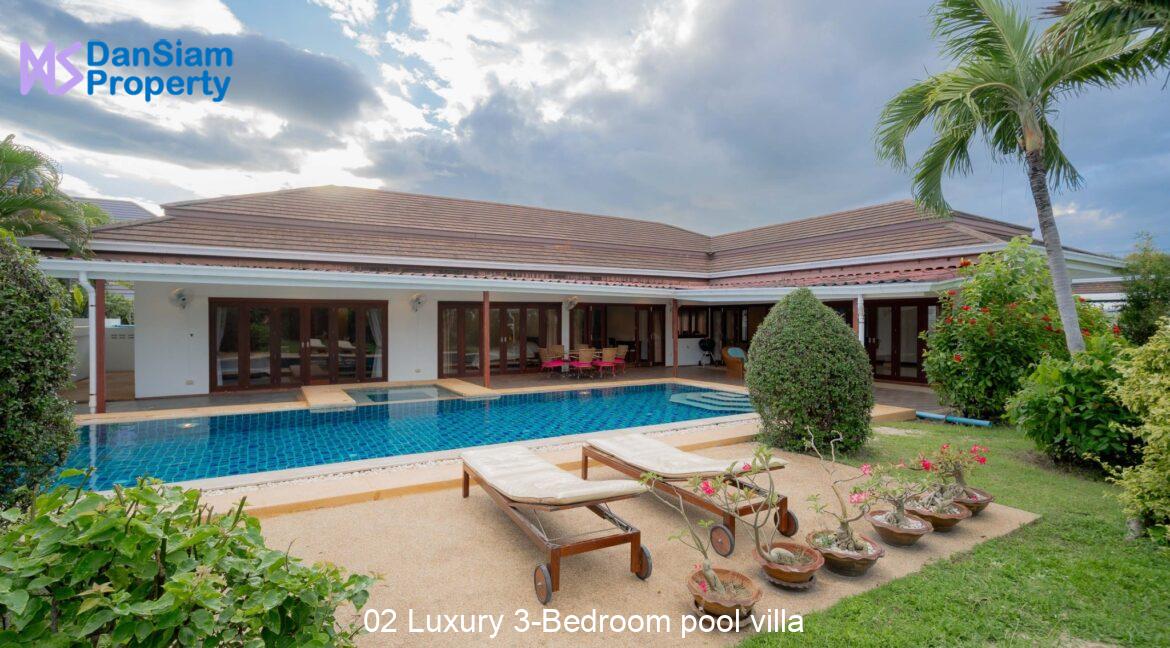02 Luxury 3-Bedroom pool villa