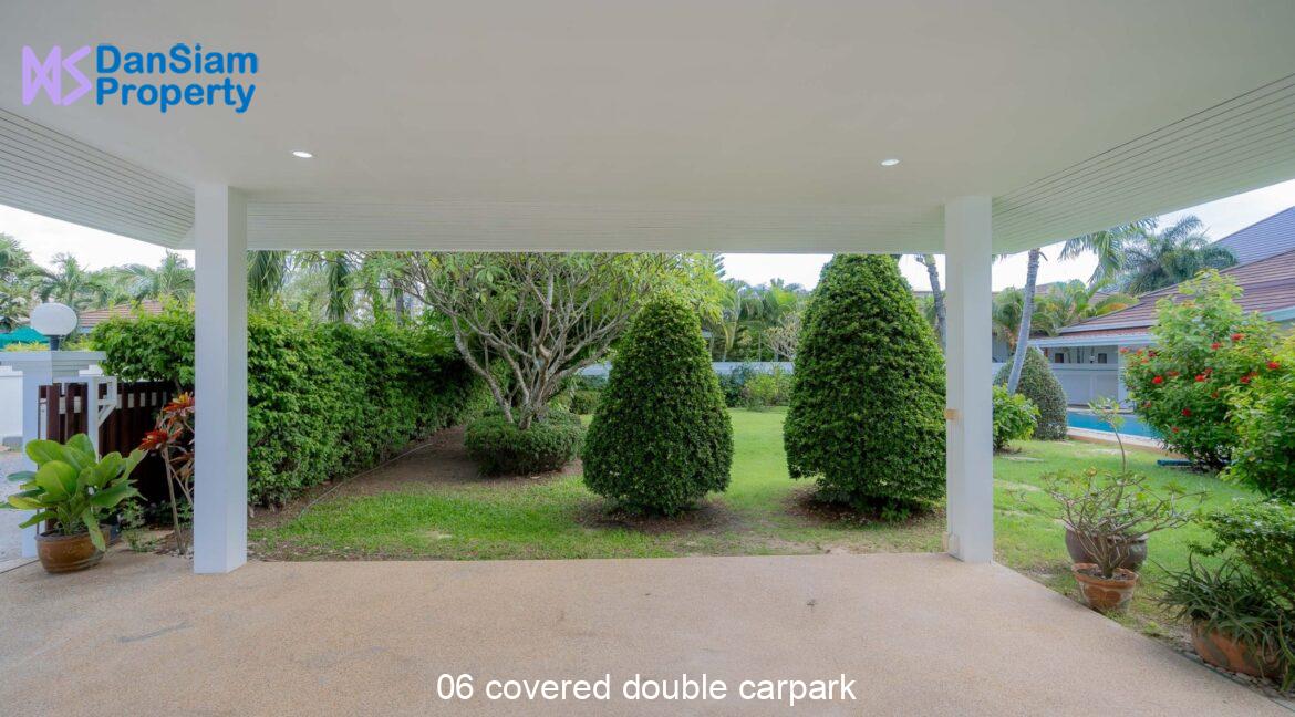 06 covered double carpark