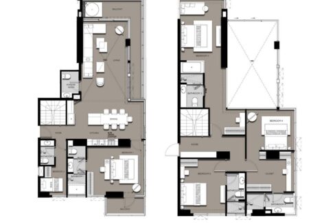75 VEHHA Floorplan (4BED Duplex Penthouse (TYPE G1))
