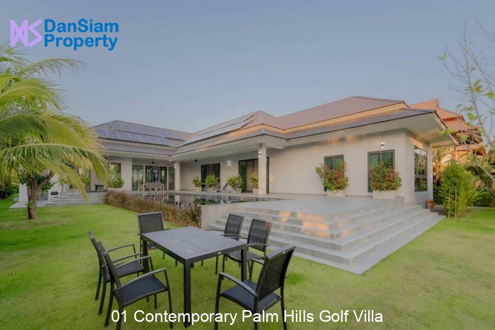 01 Contemporary Palm Hills Golf Villa