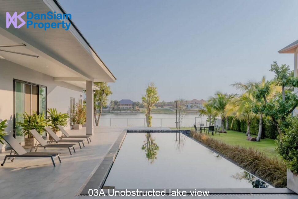 03A Unobstructed lake view