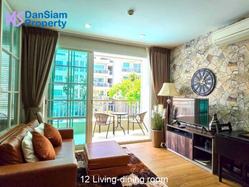 12 Living-dining room