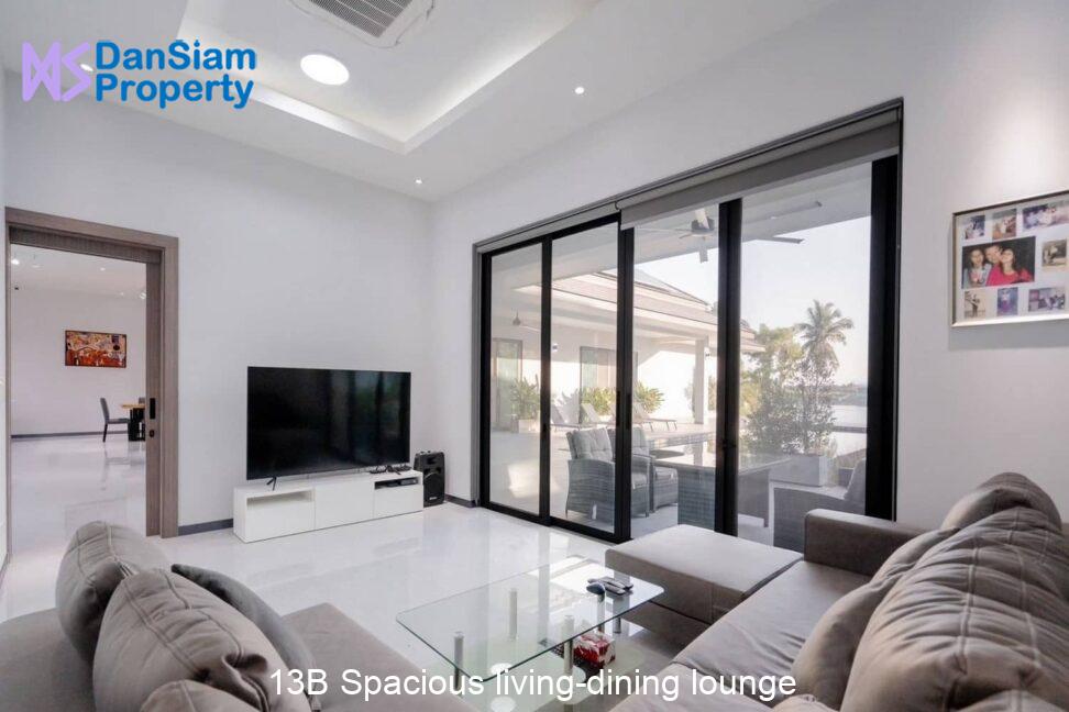 13B Spacious living-dining lounge