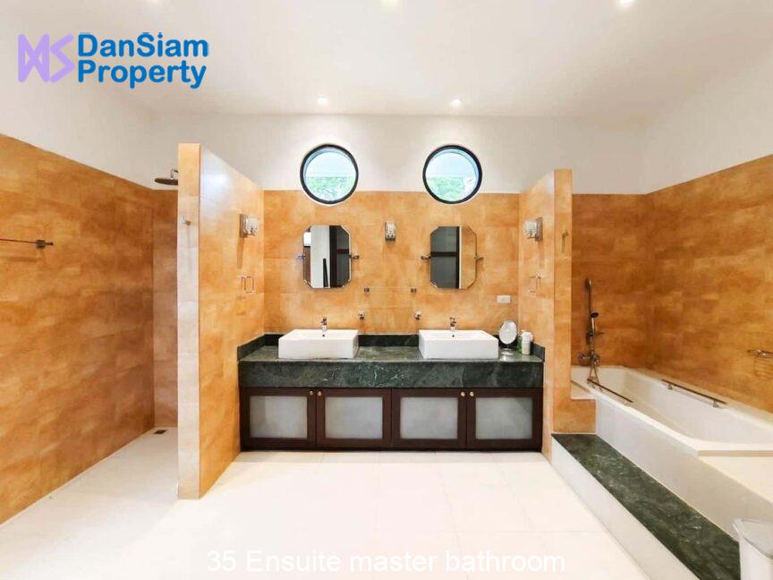 35 Ensuite master bathroom