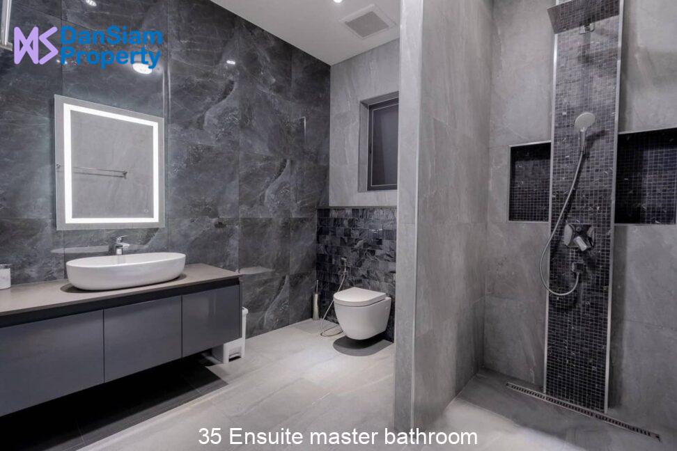 35 Ensuite master bathroom