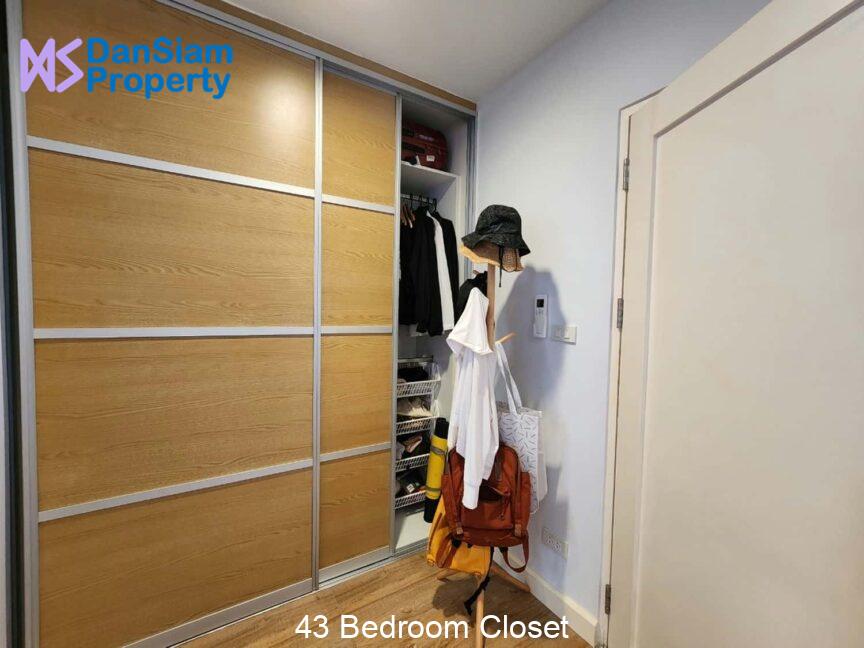 43 Bedroom Closet