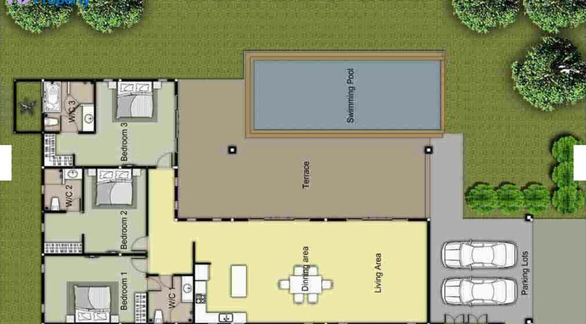 71 Palm Villas Floorplan (Standard Villa)