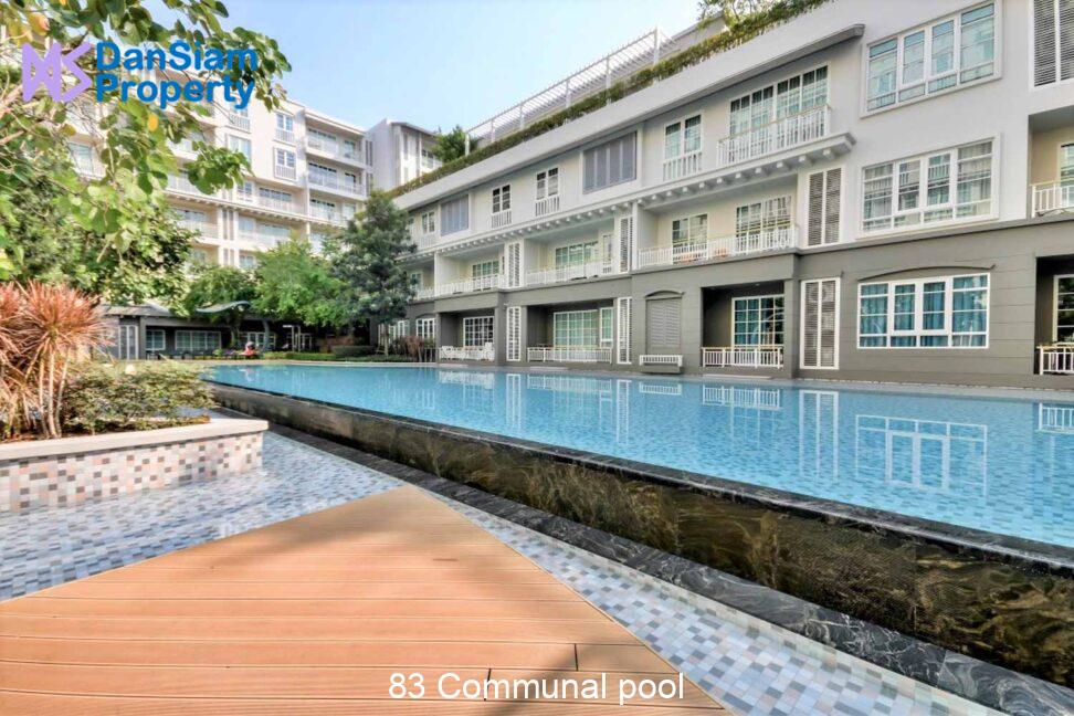 83 Communal pool