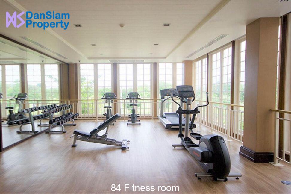 84 Fitness room