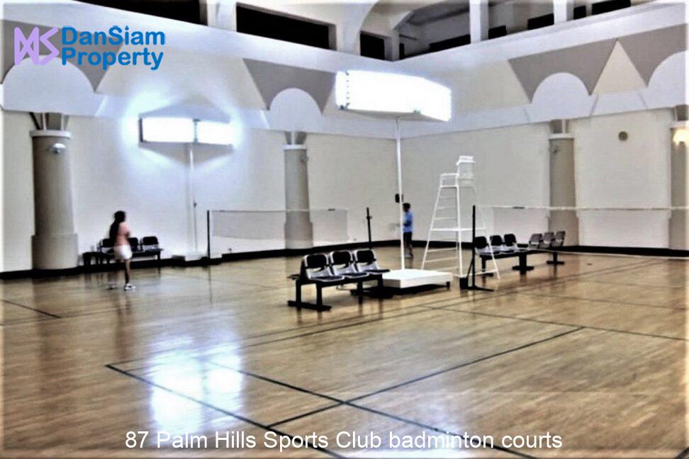 87 Palm Hills Sports Club badminton courts