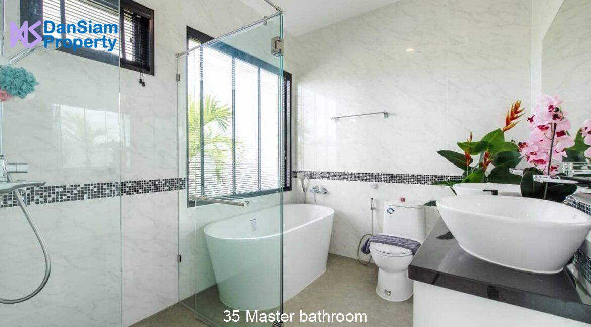 35 Master bathroom