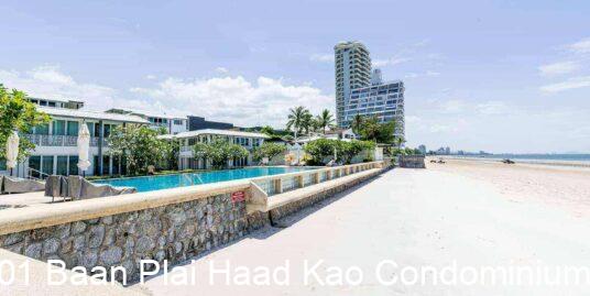 Beachfront condo in Hua Hin at Baan Plai Haad Kao