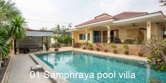Nice 3-Bedroom Villa near Hua Hin at Baan Sam Phraya