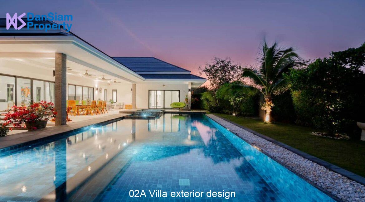 02A Villa exterior design